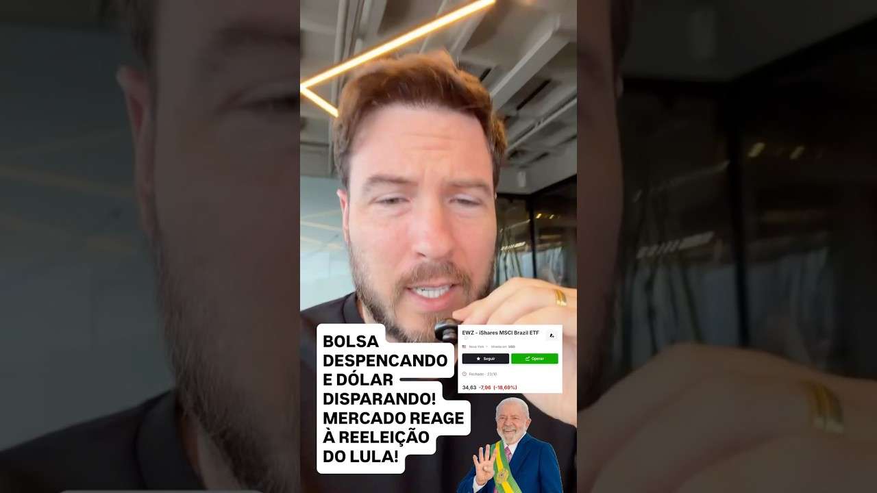 LULA REELEITO FAZ BOLSA DESPENCAR E DÓLAR EXPLODIR!