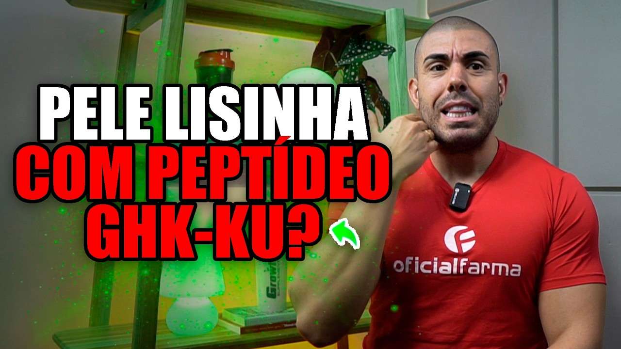 Peptídeo GHK-CU | Pele, cabelo e regeneração