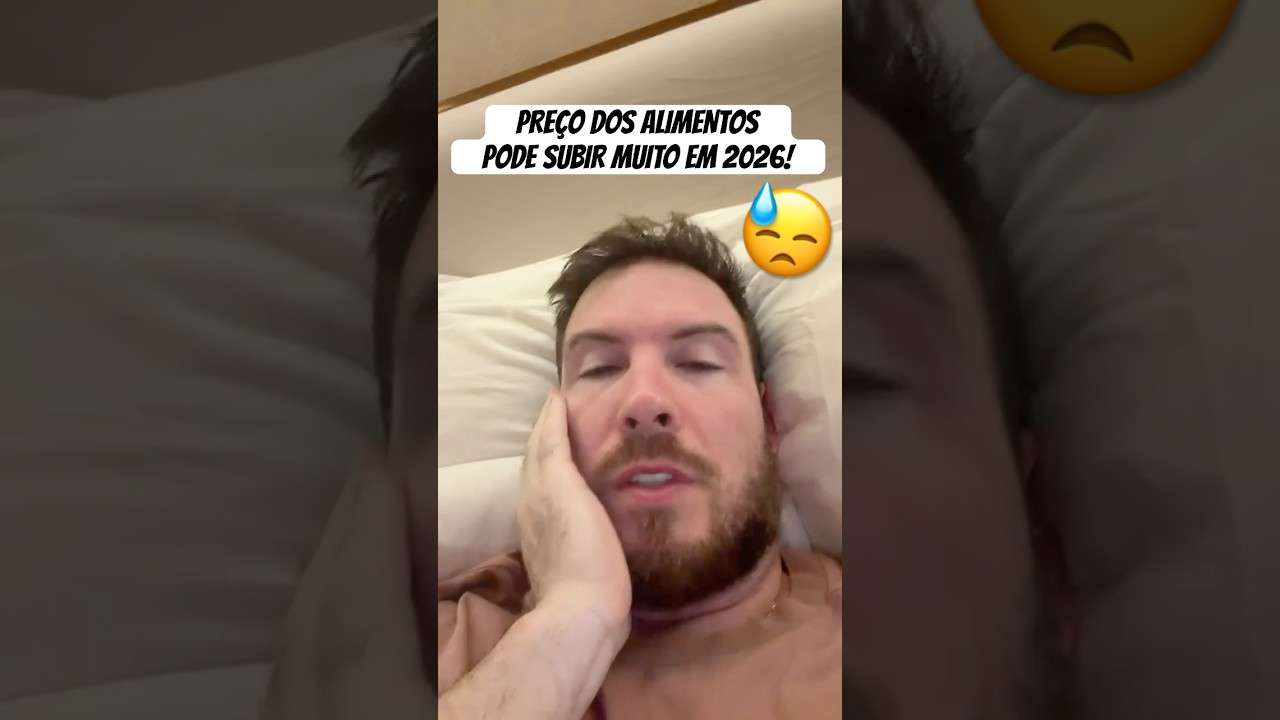 O PREÇO DOS ALIMENTOS PODE SUBIR EM 2026 😓