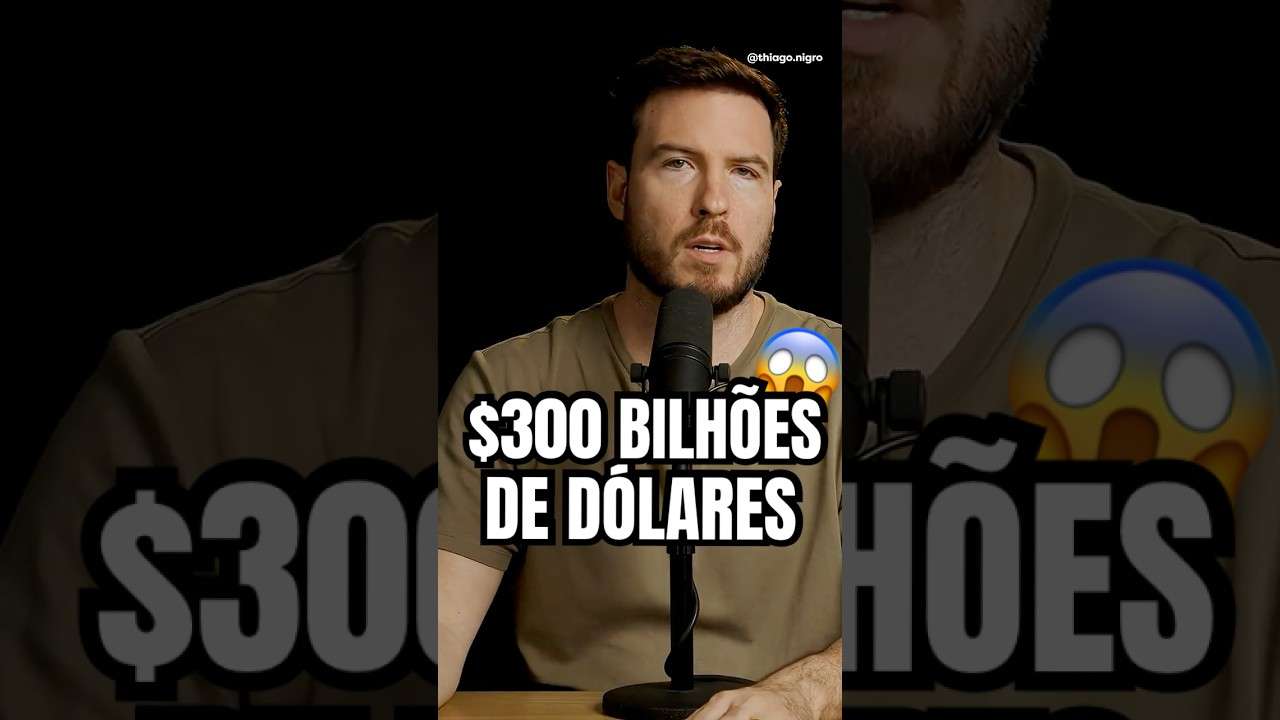 O CONGELAMENTO de $300 BILHÕES de DÓLARES 😱 #fyp