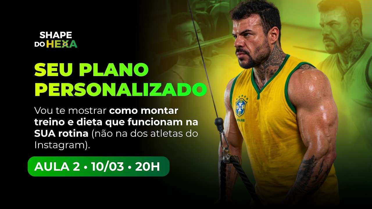 PLANEJAMENTO | O treino que funciona pra você!