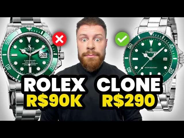 4 RELÓGIOS PARECIDOS e MAIS BARATOS que Modelos ICÔNICOS BEM CAROS | Rolex, Patek Philippe e mais