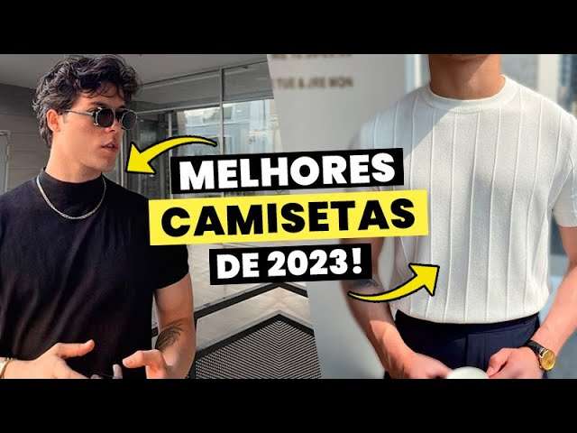 Melhores CAMISETAS MASCULINAS pra comprar AGORA | MODA MASCULINA 2023