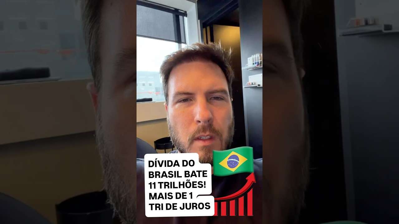 DÍVIDA DO BRASIL BATENDO 11 TRILHÕES! NOVO RECORDE!