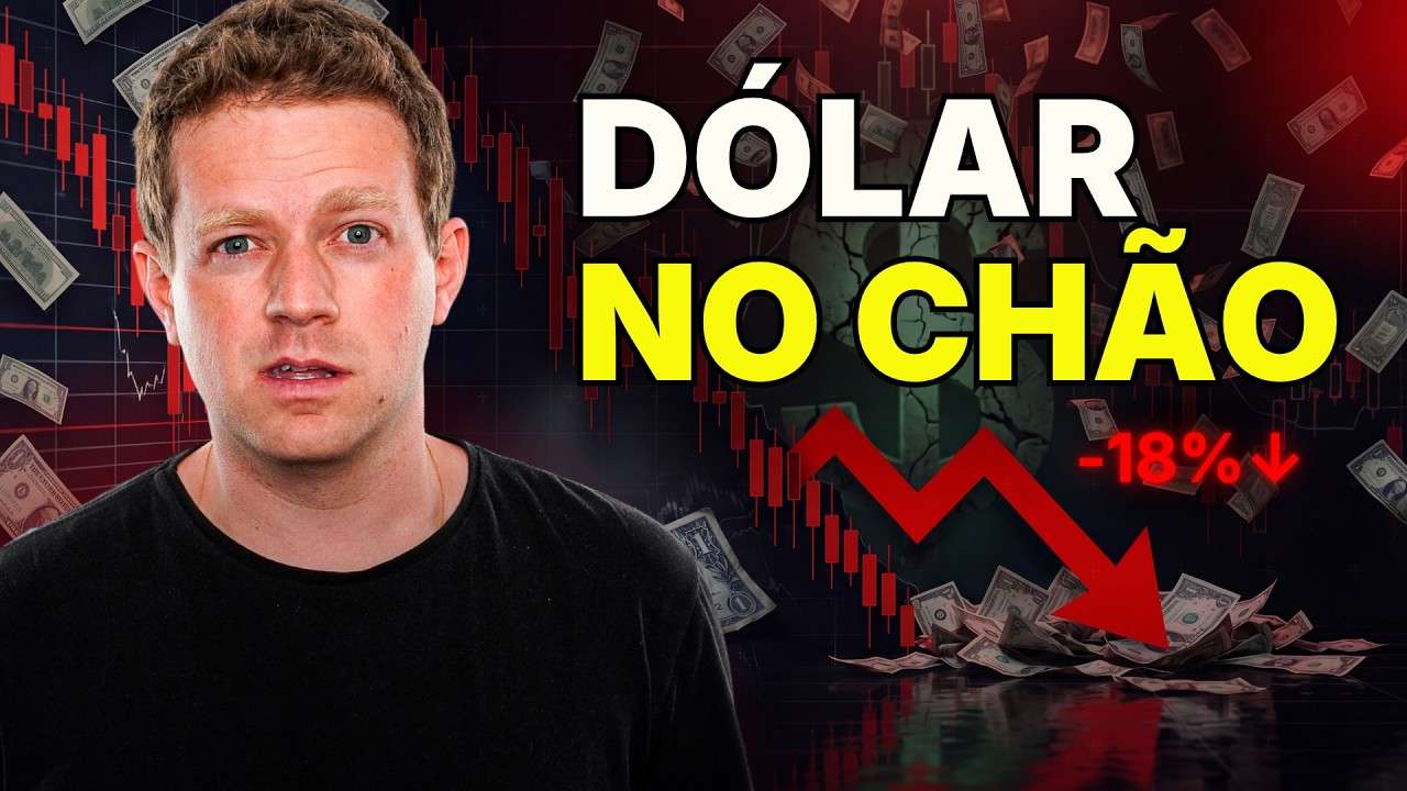 POR QUE O DÓLAR ESTÁ CAINDO TANTO? (Estou COMPRANDO pesado?)