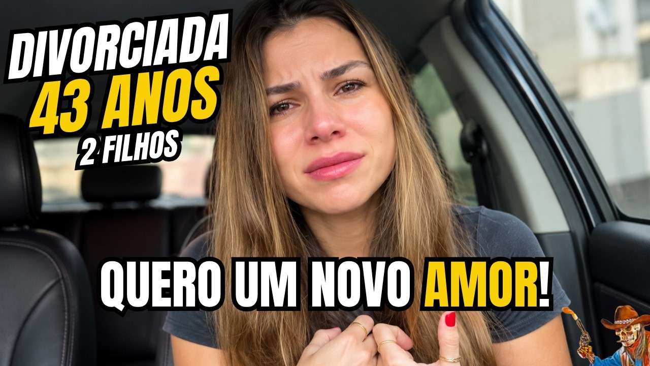 43 ANOS, DIVORCIADA, 2 FILHOS E EM BUSCA DE UM AMOR PROFUNDO E VERDADEIRO! SE HABILITA??
