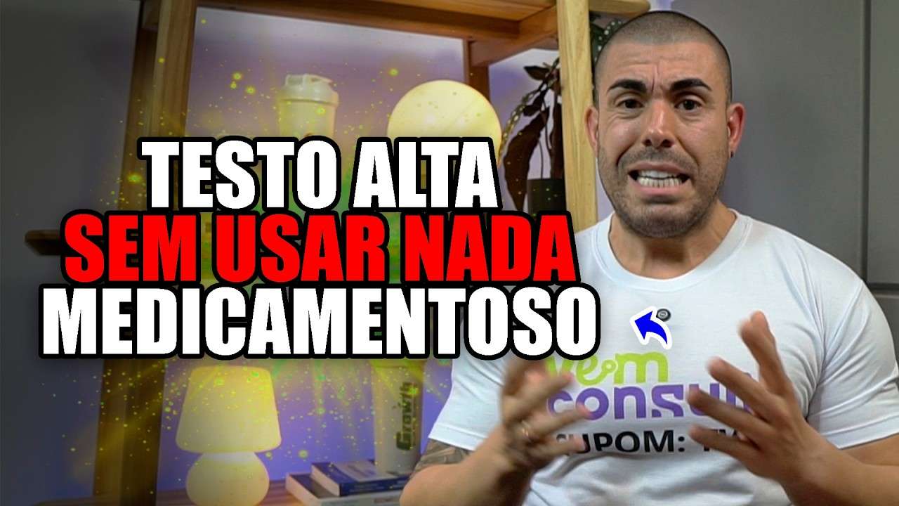 Como manter a TESTOSTERONA ALTA NATURALMENTE
