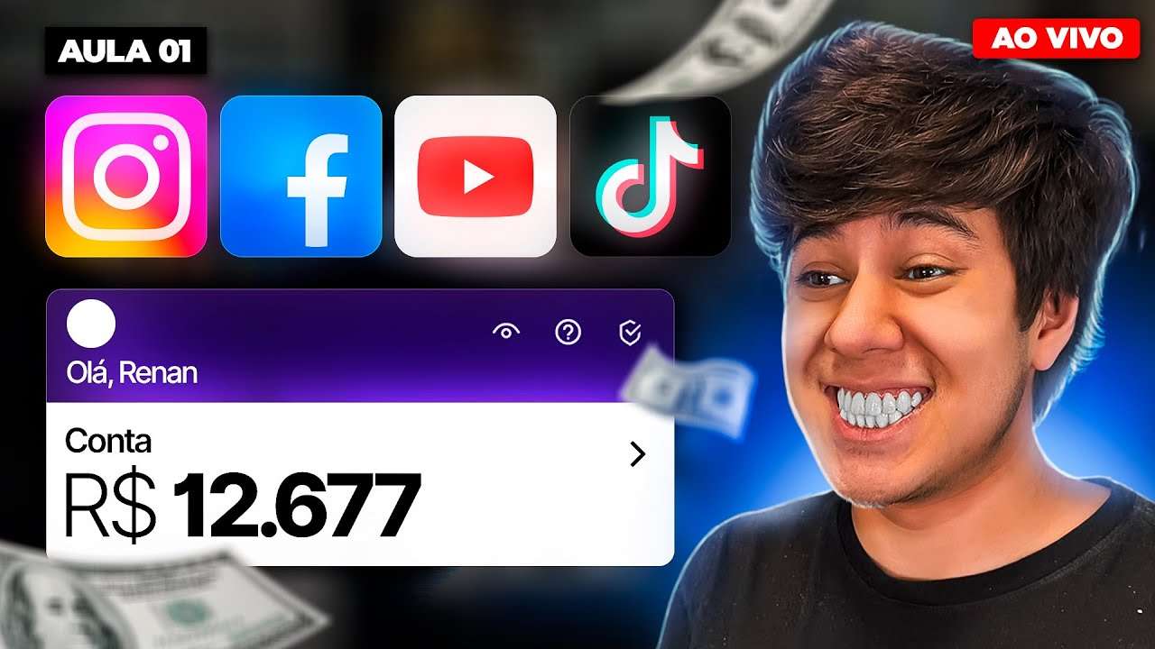 COMO GANHAR DINHEIRO DO ZERO COM AS REDES SOCIAIS! AULA 01 SEMANA DO PRODUTOR MILIONARIO