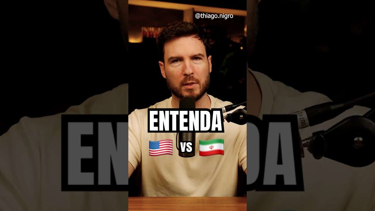 A EXPLICAÇÃO MAIS SIMPLES DO CONFLITO ENTRE EUA E IRÃ (entenda de uma vez por todas)