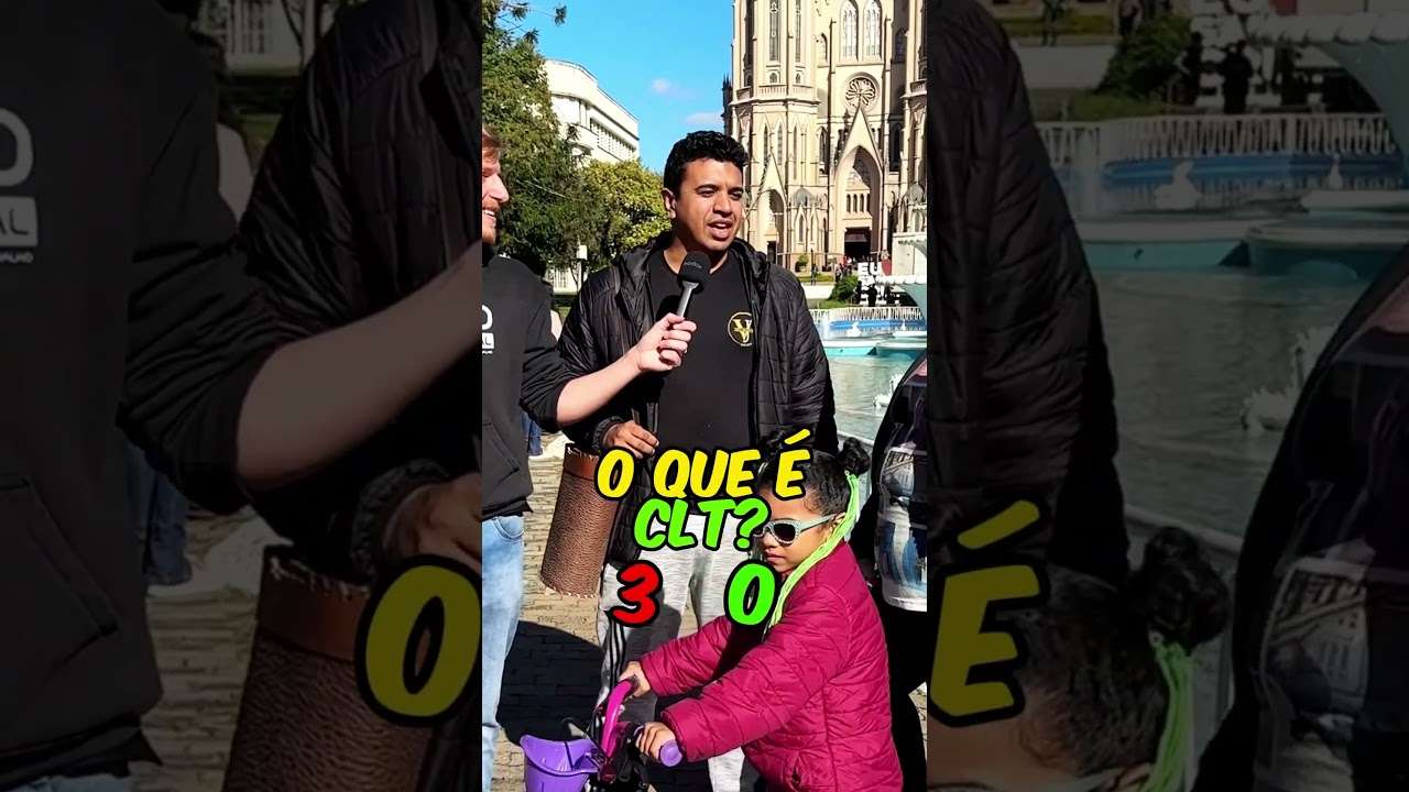 O que é CLT? desafio #emprego #brincadeira #clt #dinheiro #viral