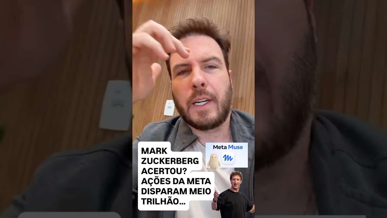 AÇÕES DA META DISPARAM MEIO TRILHÃO! Zuckerberg acertou?