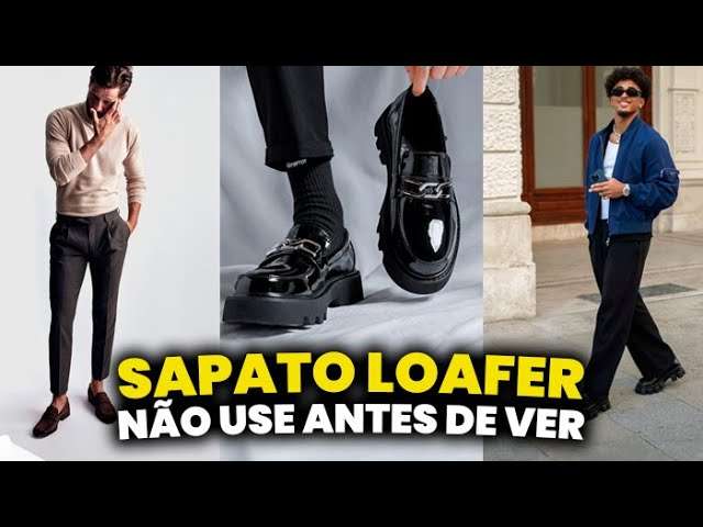 SAPATO LOAFER DIFERENCIADO: 20 Looks pra SE INSPIRAR e ONDE ENCONTRAR | Moda Masculina