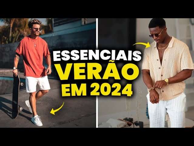 6 PEÇAS ESSENCIAIS pro VERÃO 2024 (TODO HOMEM PRECISA DISSO) | Moda Masculina
