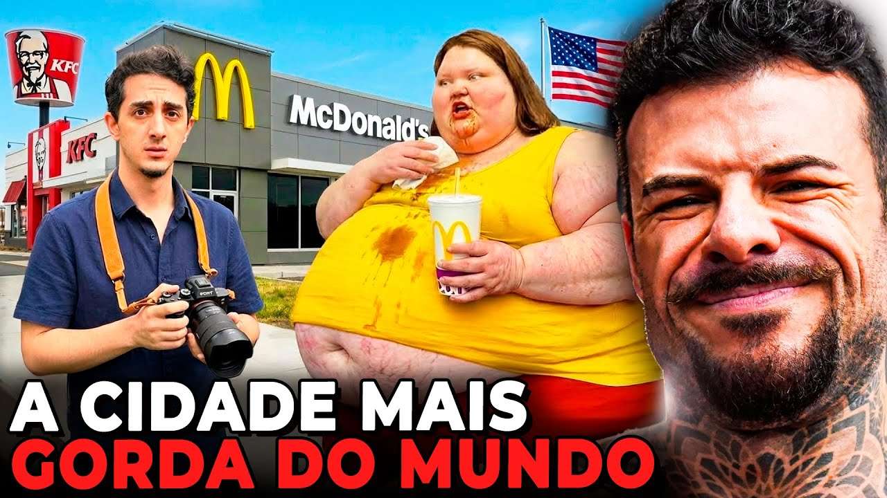 A CIDADE MAIS OBESA DO MUNDO! (Fiquei sem Palavras)