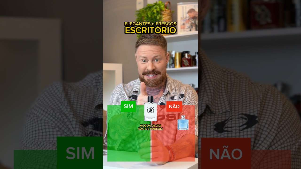 PERFUMES IMPORTADOS ELEGANTES pra usar no ESCRITÓRIO, até em Dias Quentes 🔥☀️