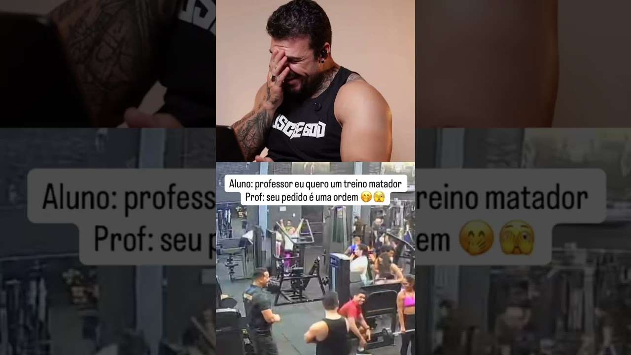 Treino de perna até não aguentar nem andar mais