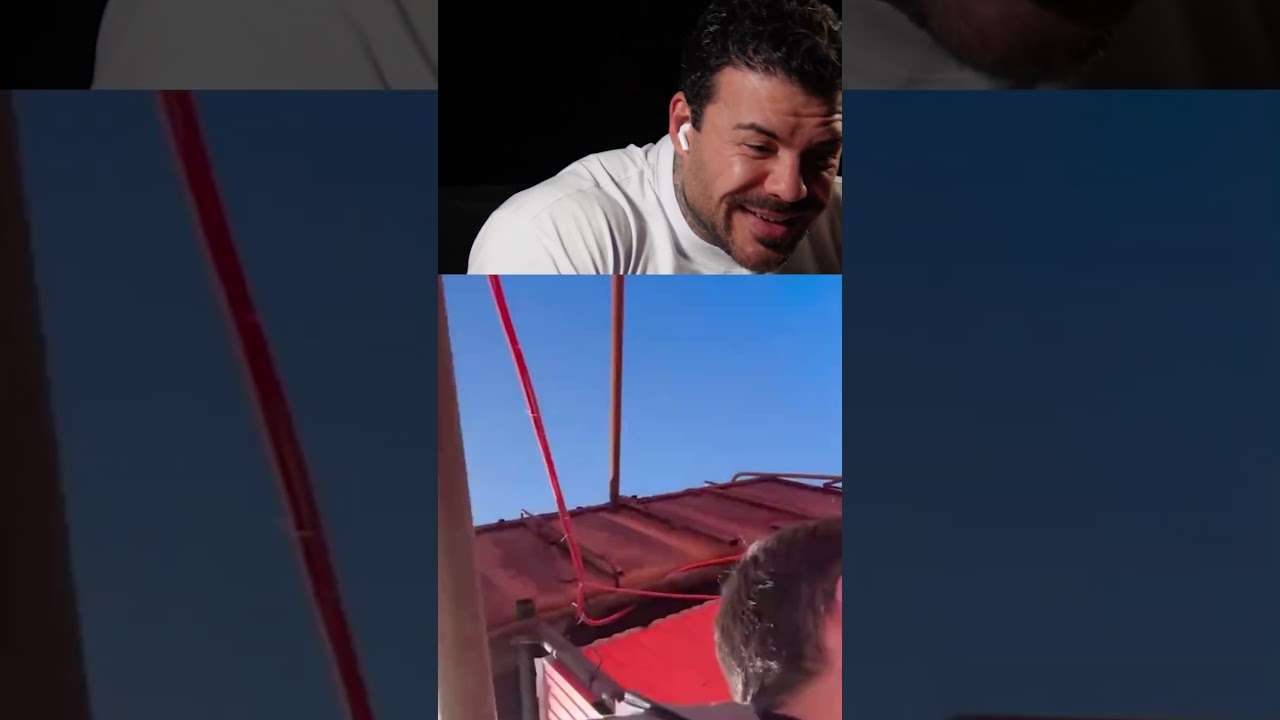 Ele só estava testando o cano...