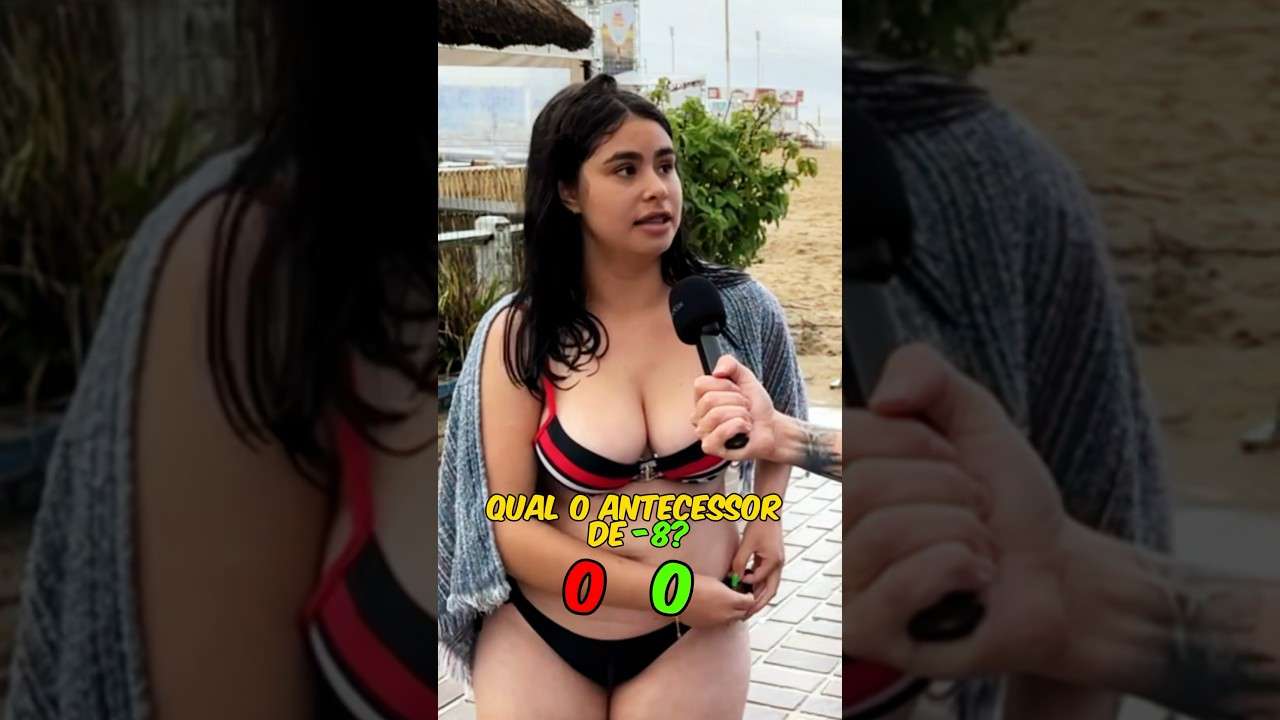 Qual o antecessor de -8? #humor #calculo #viral #shorts