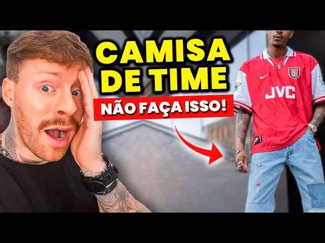4 GAFES ao usar CAMISA DE TIME que DESTROEM o Visual (e você não percebe!)