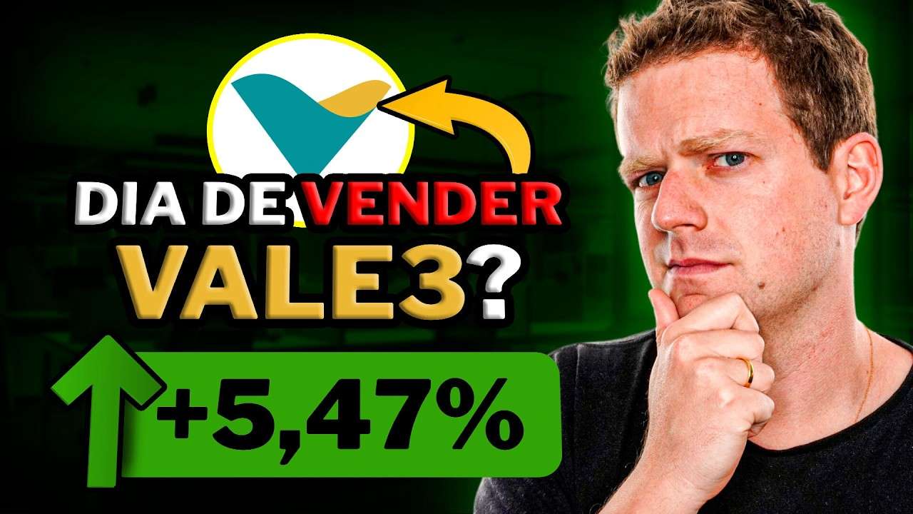 HORA DE VENDER VALE3? POR QUE SUBIU TANTO?