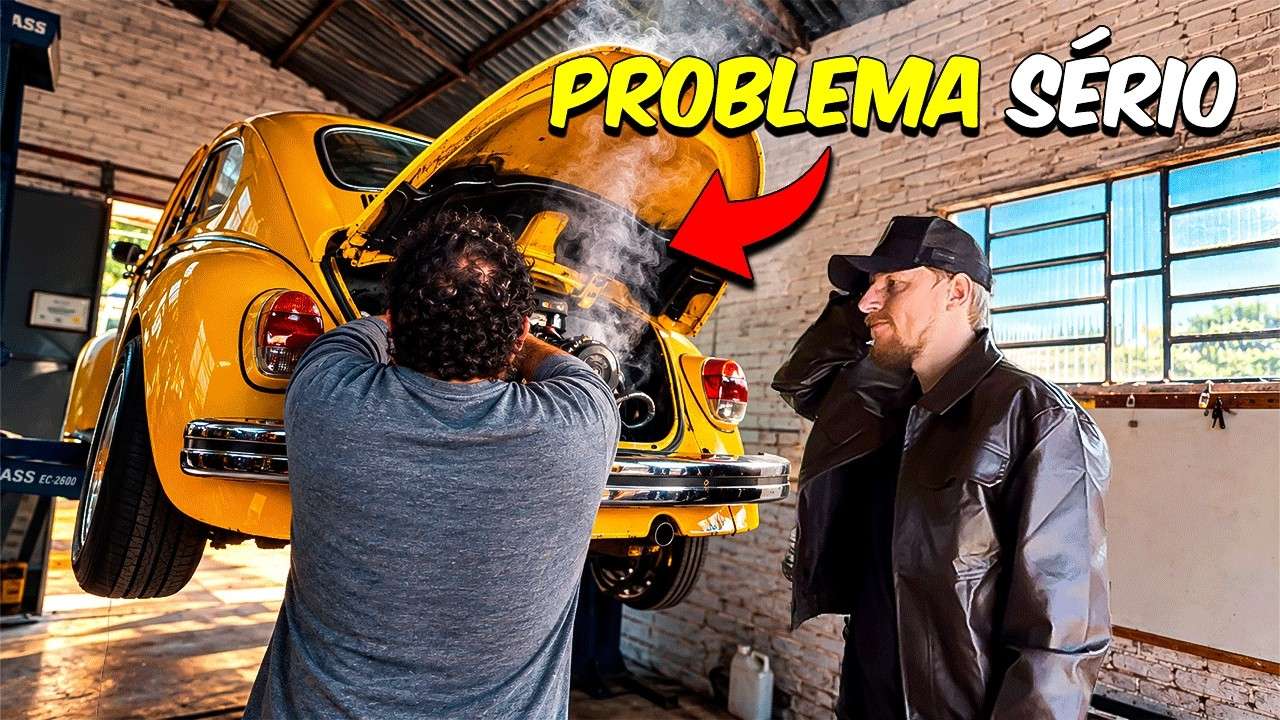Visitei uma Oficina Raiz e Encontrei um Problema Grave no Fusca!
