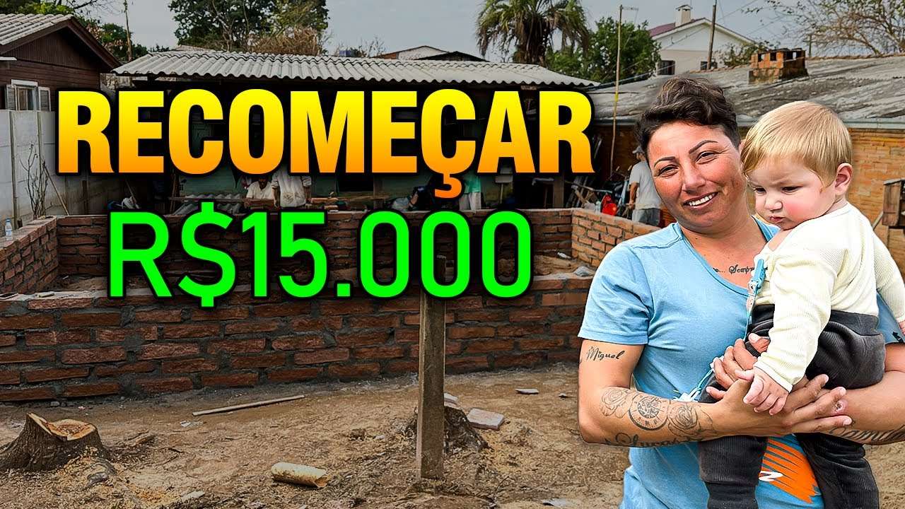 Agora vamos RECOMEÇAR - Enchente Rio Grande do Sul!