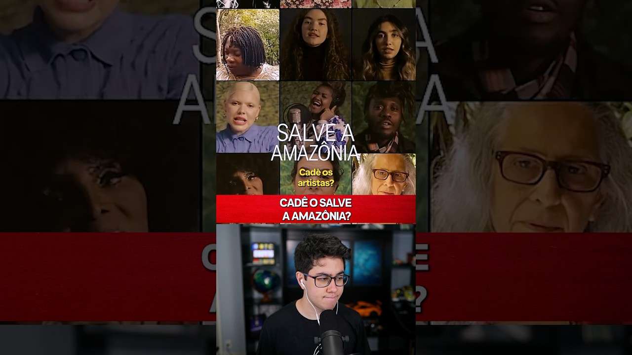 AMAZÔNIA QUEIMANDO MUITO! Cadê os ARTISTAS AGORA? #Shorts