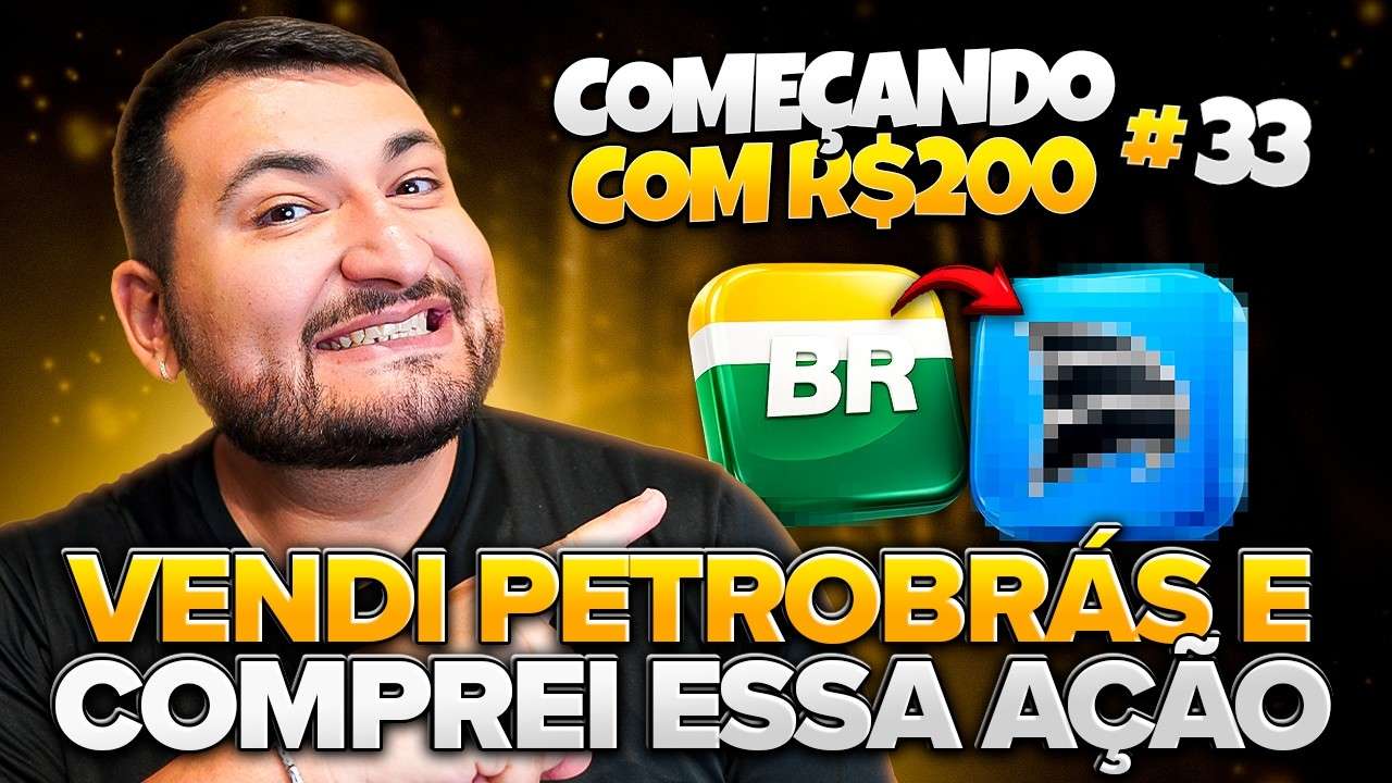 ACHEI UM ERRO NA CARTEIRA… e comprei uma ação NOVA AINDA BARATA | COMEÇANDO COM 200 REAIS #33