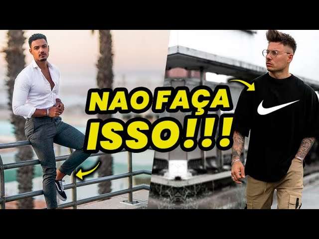 4 ERROS BOBOS de ESTILO, que MUITOS Homens Cometem e poderiam ser EVITADOS