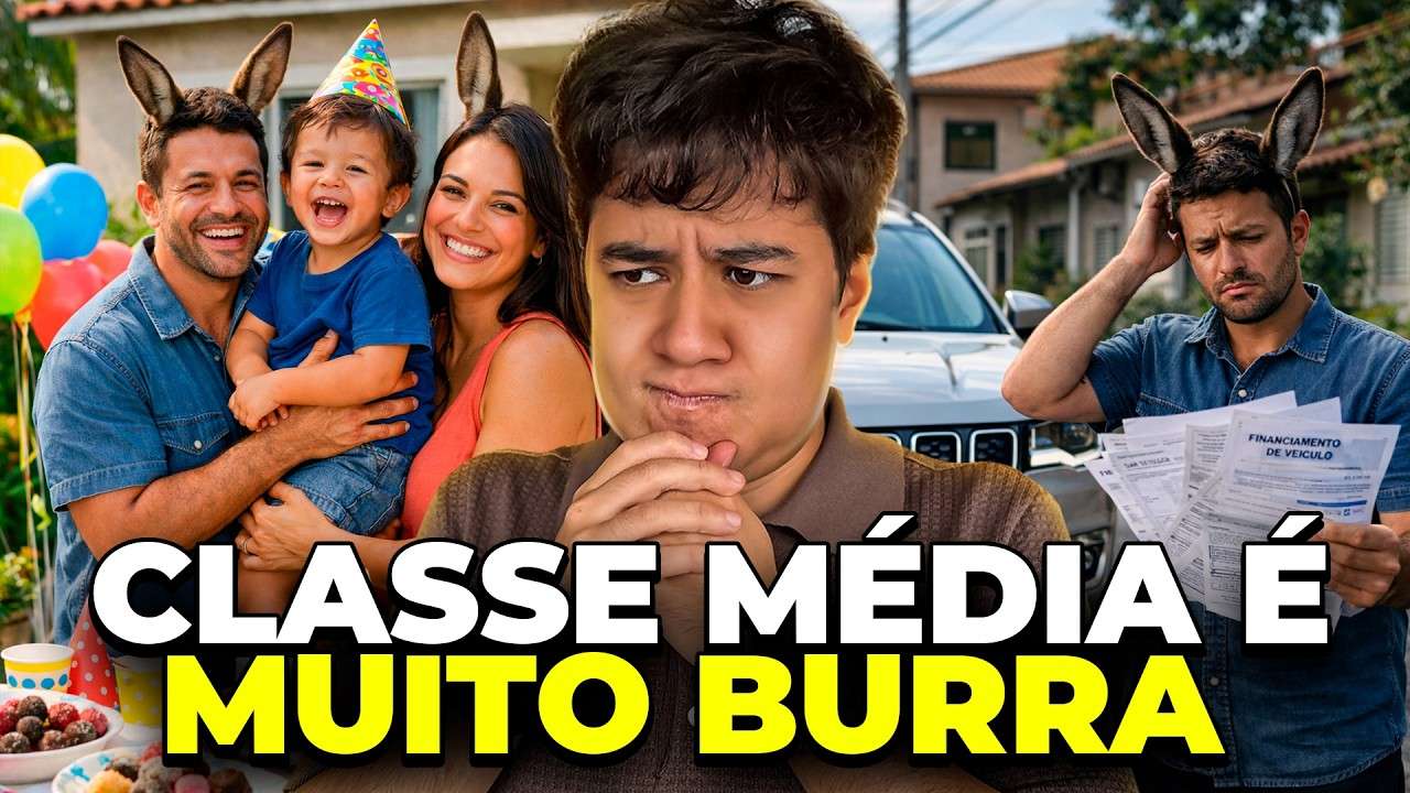 DESMASCARANDO OS 7 GASTOS QUE DESTROEM A CLASSE MÉDIA BRASILEIRA!