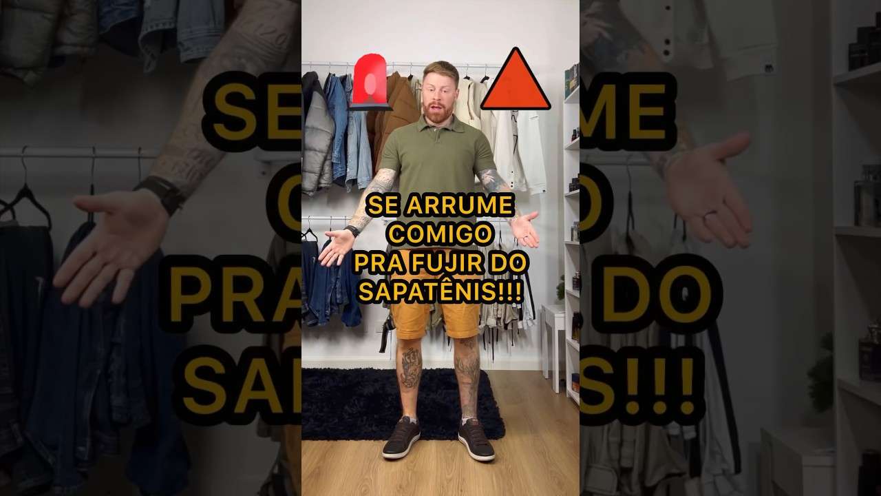 SE ARRUME COMIGO PRA FUGIR DO SAPATÊNIS 🔥