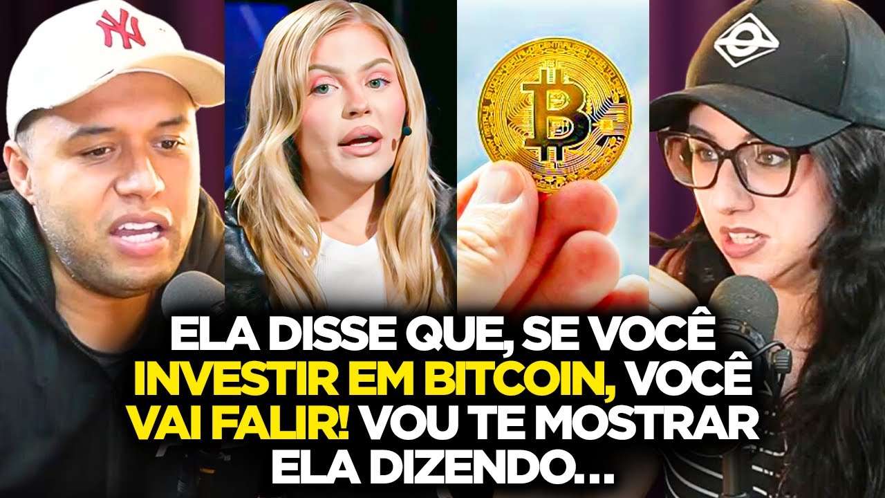 LUISA SONZA FALA M#RDA DE BITCOIN E DIVIDE A INTERNET!