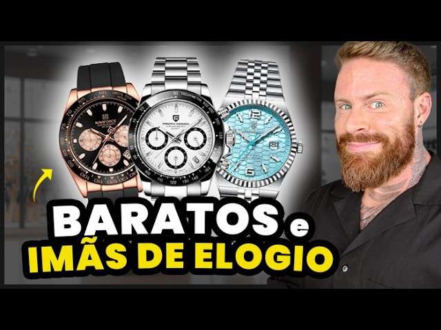 Meus 5 RELÓGIOS BARATOS que MAIS fui ELOGIADO Usando (São Verdadeiros IMÃS DE ELOGIOS)