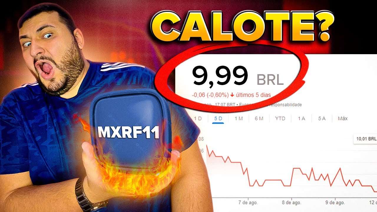 MXRF11 não para de CAIR! Você PRECISA entender isso... Ou vai PERDER dinheiro!