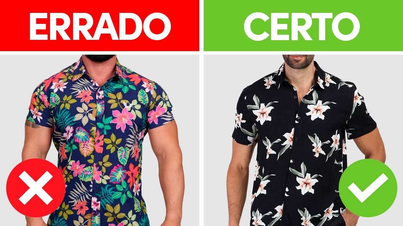 CAMISA DE MANGA CURTA: Como Usar Corretamente? 5 Dicas que você NÃO SABE, mas PRECISA CONHECER