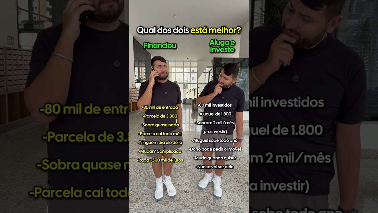 Qual dos dois está melhor?
