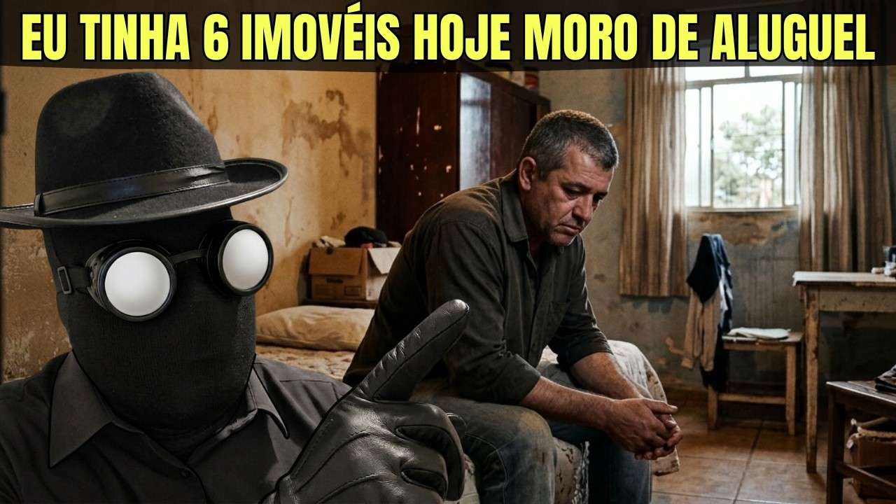 Herdei 6 imóveis, Tive Porsche e Hoje Moro de Aluguel aos 50 Anos