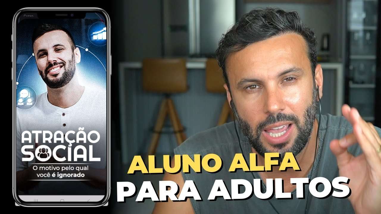 ALUNO ALFA EVOLUIU PARA ATRAÇÃO SOCIAL