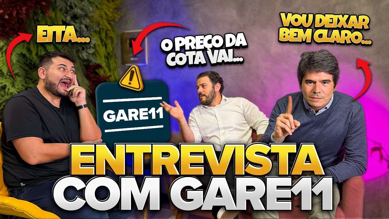 GARE11: chamamos a GESTÃO pra falar da polêmica (O PREÇO VAI CAIR MAIS?)