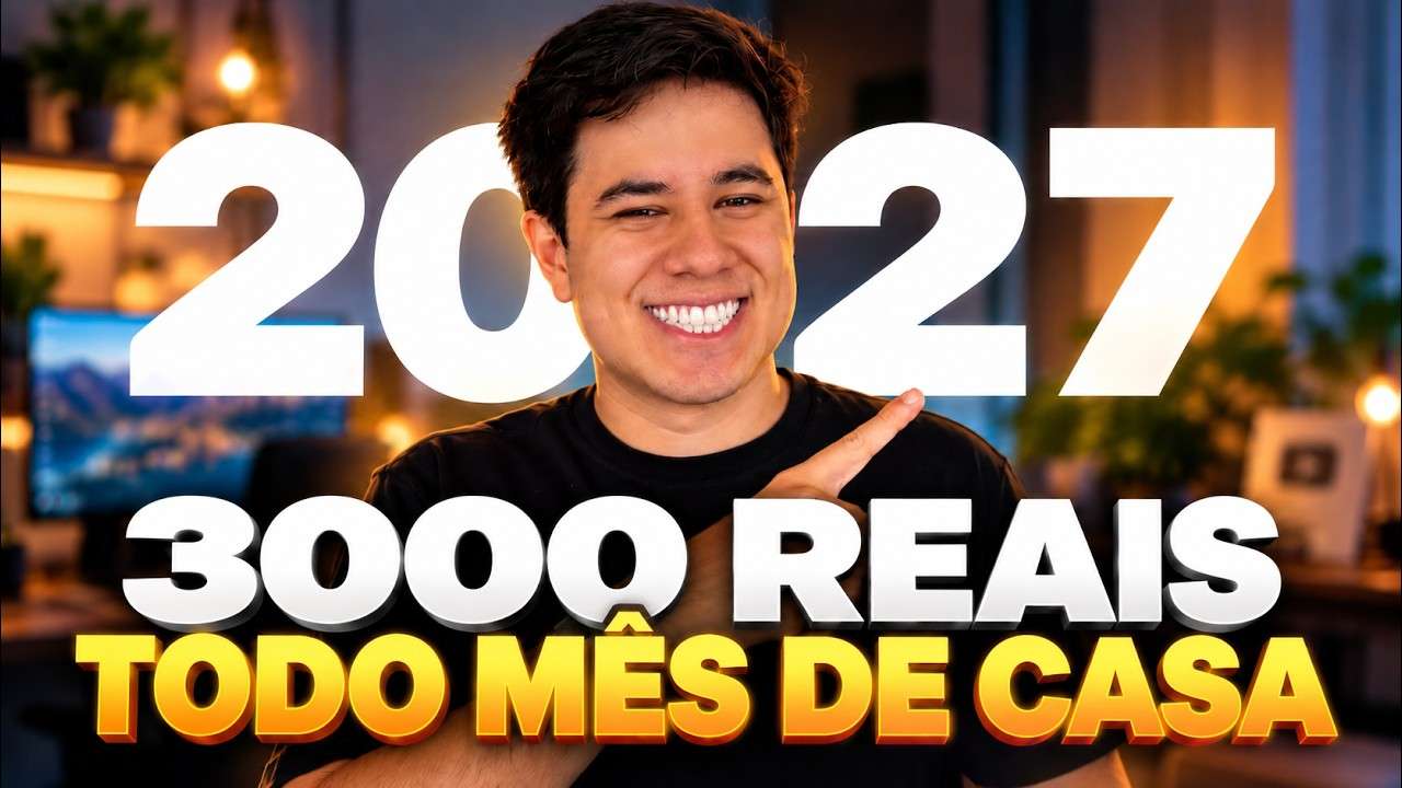 5 NEGÓCIOS PARA COMEÇAR EM 2027 DE CASA E COM POUCO DINHEIRO!!