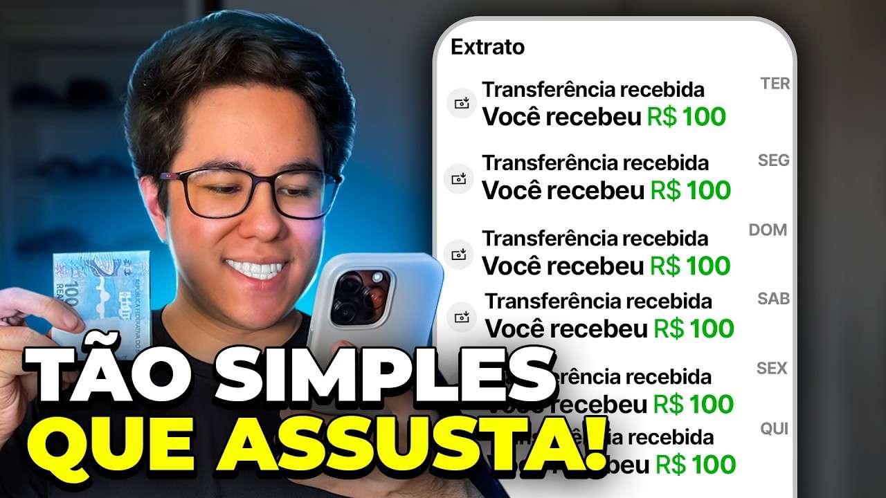 COMO RECEBER 100 REAIS POR DIA SEM PRECISAR TRABALHAR (Renda passiva Investimentos)