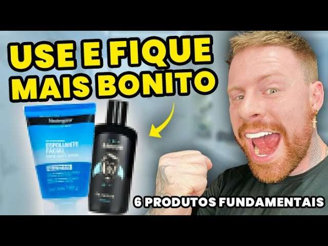 6 Produtos INDISPENSÁVEIS pra TODO HOMEM ficar mais BONITO | Glow Up Masculino