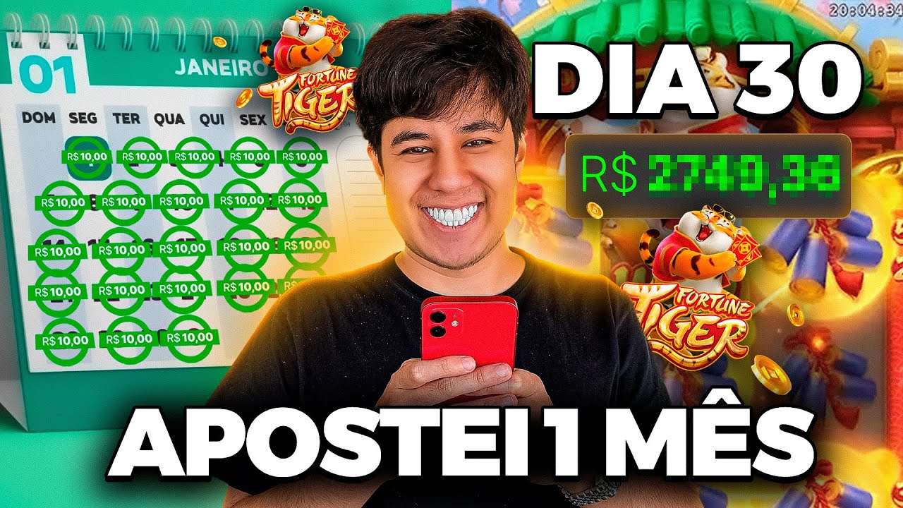 APOSTEI 10 REAIS POR DIA NO TIGRINHO DURANTE 1 MÊS! GANHEI MUITO?