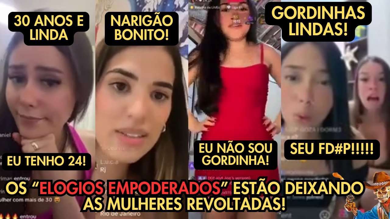 OS "ELOGIOS EMPODERADOS" NÃO ESTÃO AGRADANDO NENHUM POUCO!