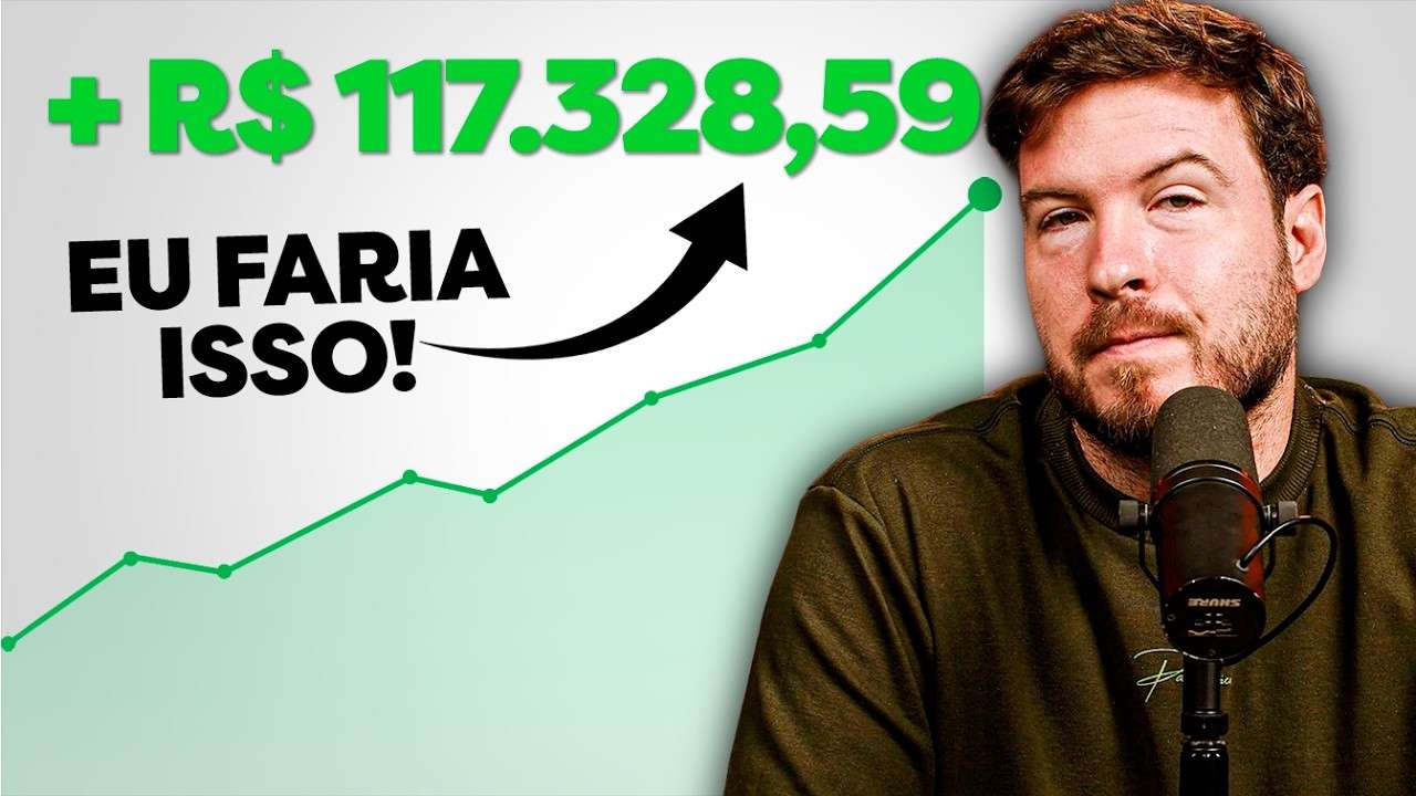 Se eu quisesse ter meus primeiros R$100 mil investidos, eu faria isso