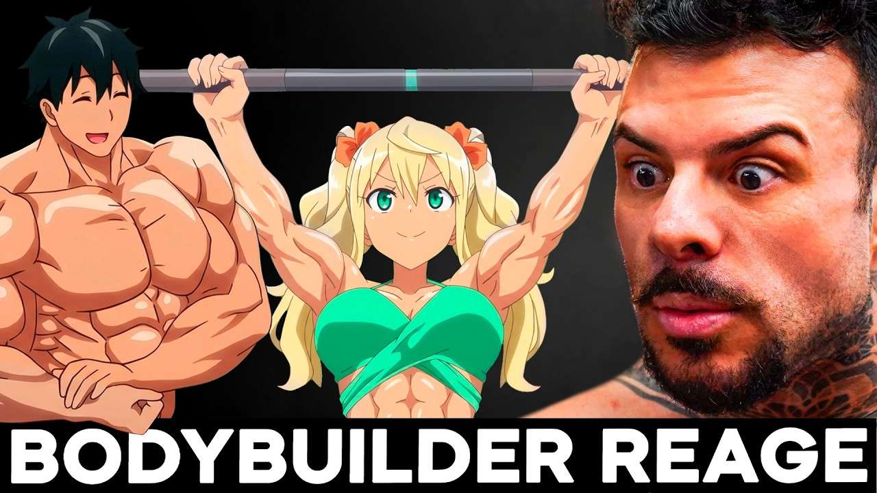 Bodybuilder Reage Ao Anime que ENSINA MUSCULAÇÃO   Dumbbell Nan Kilo Moteru #04