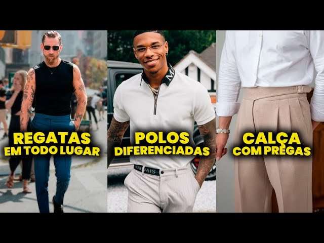 As 5 PEÇAS que estão DOMINANDO a MODA MASCULINA pra PRIMAVERA | Tendências 2024/2025