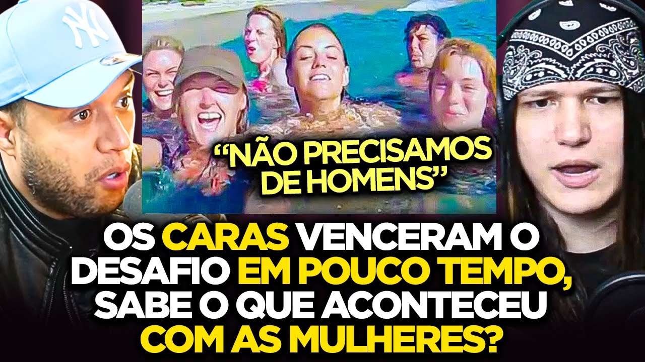 SOBREVIVENCIA: HOMENS VS MULHERES - (Ilhados com Bear Grylls)