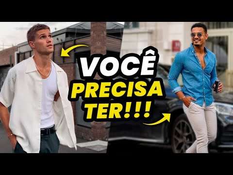 4 CAMISAS que TODO HOMEM DEVE TER! (Você já tem todas elas?)