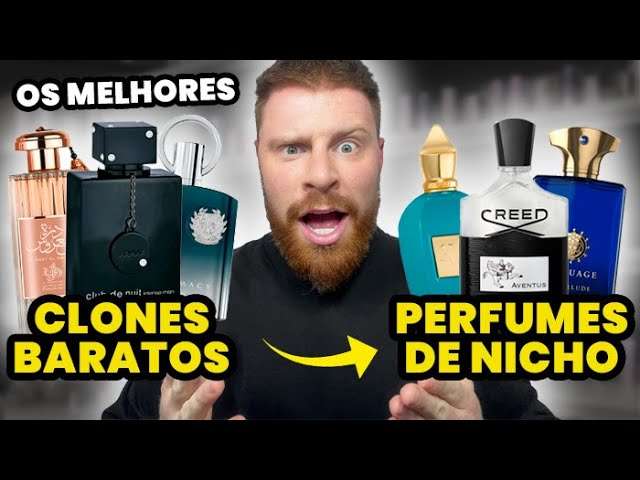 Os 6 CLONES BARATOS de PERFUMES DE NICHO mais ELOGIADOS da minha Coleção | Perfumes Masculinos
